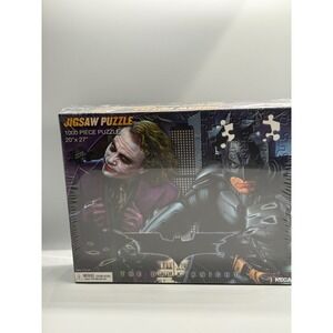 NECA The Dark Knight Batman vs Joker 1000 Piece Jigsaw Puzzle 20x27 New Sealed
